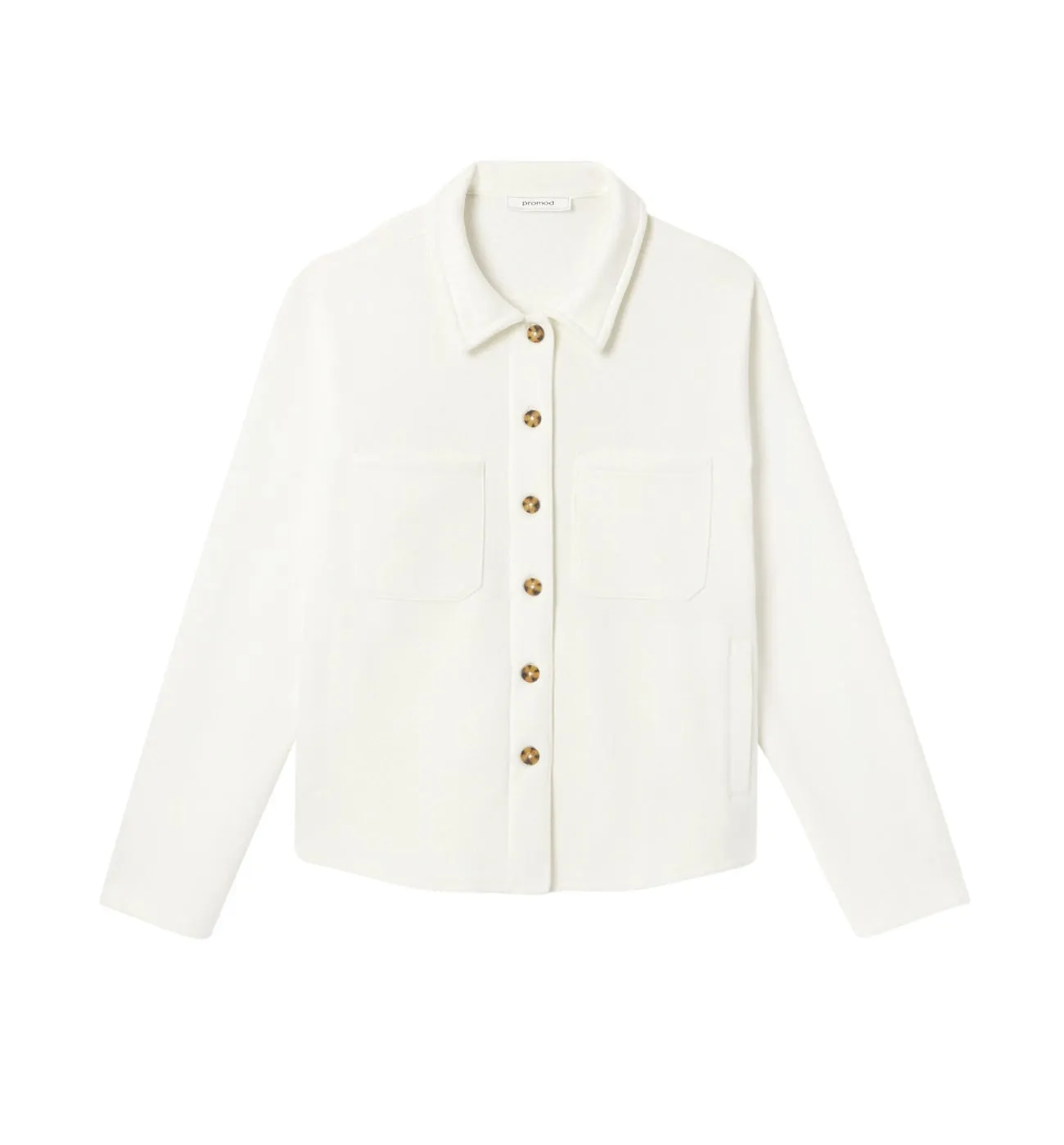 Veste en molleton Femme - Ecru