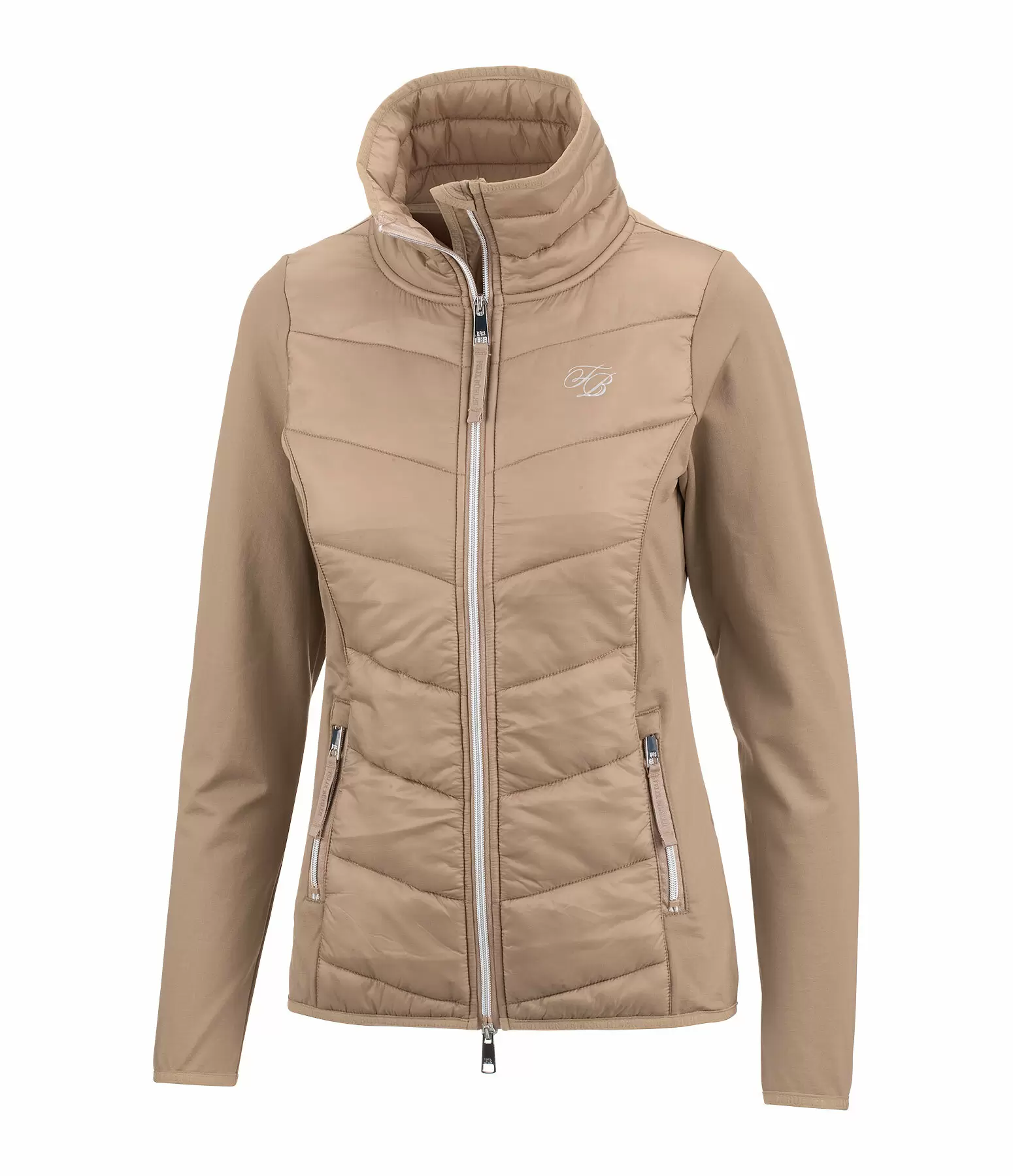 Veste stretch bi-matière  Leah