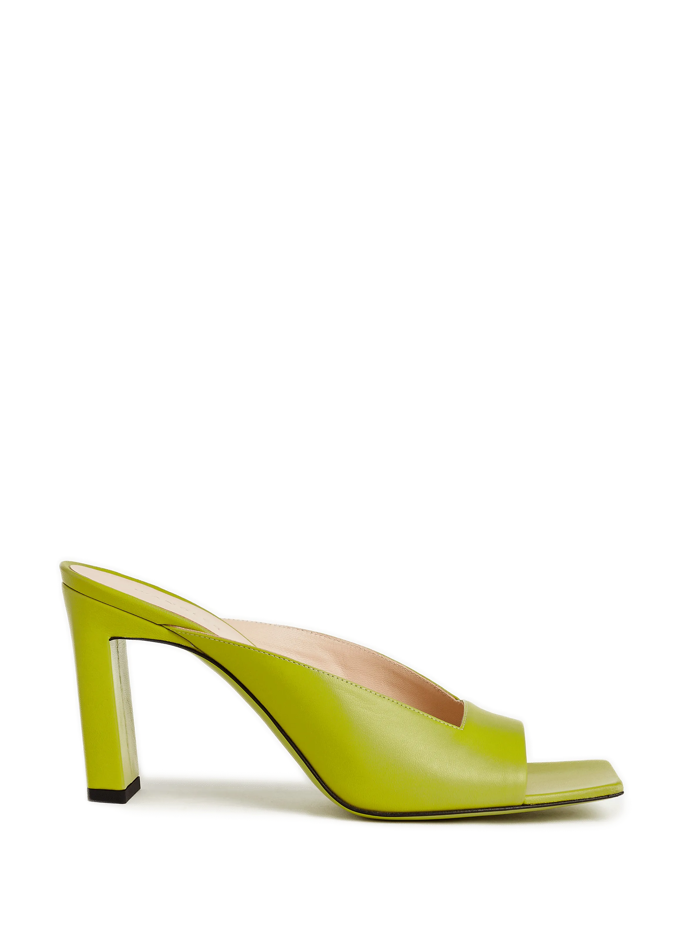 WANDLER  Mules Isa en cuir - Vert